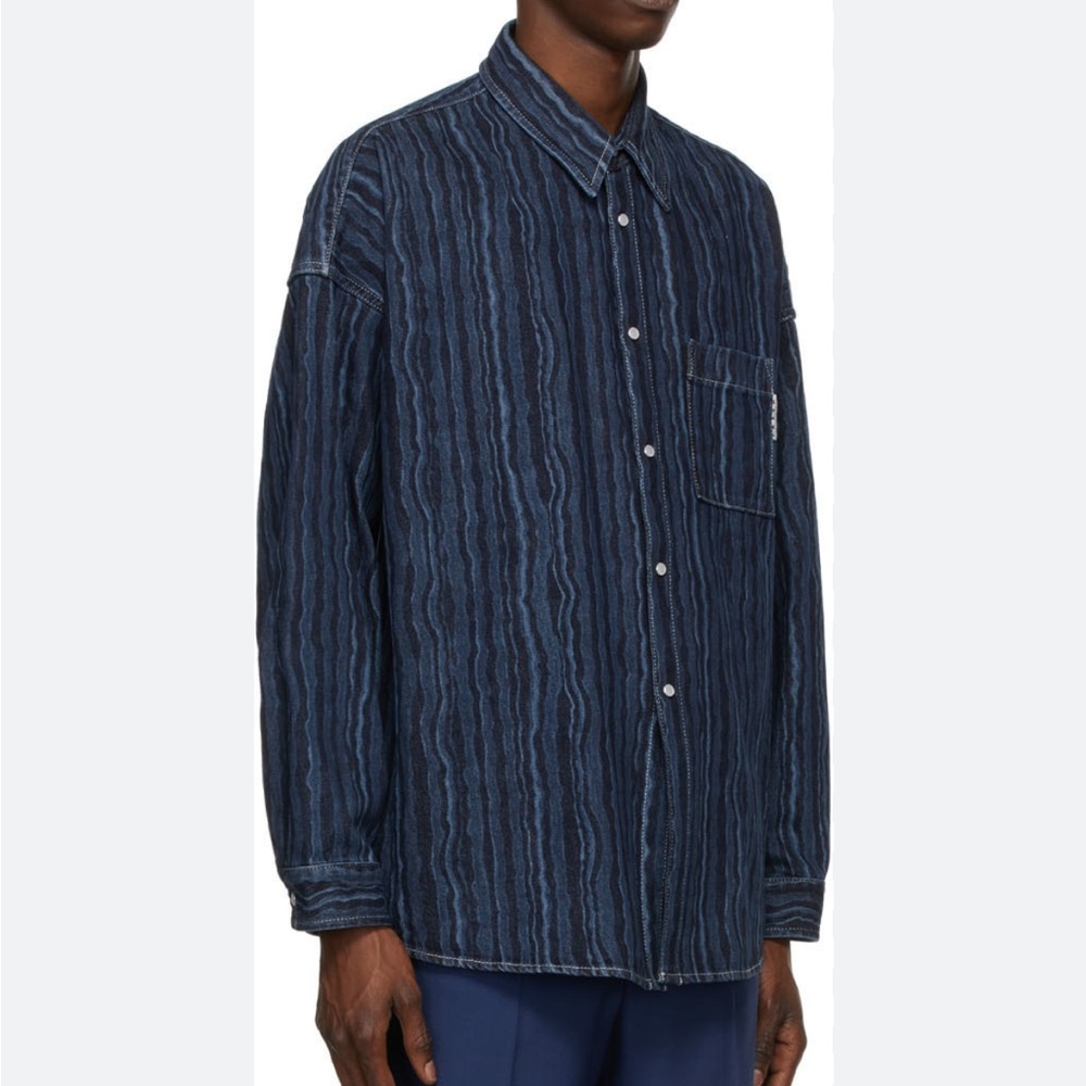 ISO - Marni Denim Striped Jacket/Shirt